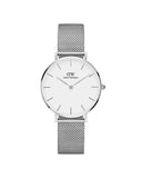 DW Classic Petite Sterling dameklokke i stål (32mm)