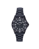 Club barneklokke med sort silikon rem (33mm)