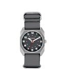 Nixon Scout herreklokke med gråfarget nato rem (35mm)