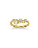 byBiehl Stardust gullforgylt sølv ring (str 52)