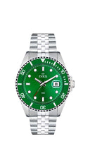 Inex herreklokke i stål (42mm)
