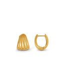 byBiehl Eleanor Click Hoops ørering i gullforgylt sølv (medium)