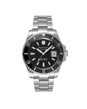 Gant Prestige 250 herreklokke i stål med sort skive (41mm)