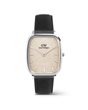 DW Marlon Sheffield herreklokke med sort rem (32x36,3mm)