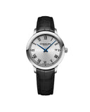 RW Toccata dameklokke med sort rem (34mm)
