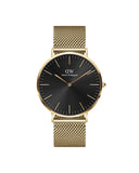 DW Classic Evergold herreklokke i gullfarget stål (40mm)