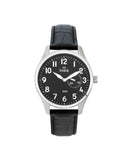 Inex herreklokke med sort rem (42mm)