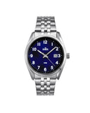 Inex herreklokke i stål (42mm)