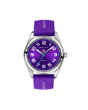Gant Campus klokke med lilla silikonrem (32mm)