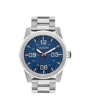 Nixon Corperal herreklokke i matt stål (48mm)