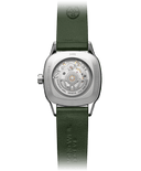 RW Freelancer Automatic Diamond dameklokke med grønn rem (34x34mm)