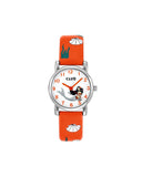 Club Havfrue barneklokke med orange rem (27mm)999
