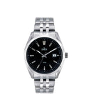 Inex herreklokke i stål (42mm)