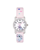 Club Enhjørning barneklokke med rosa rem (27mm)