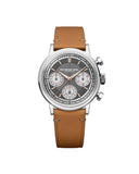 RW Millesime Automatic Chrono herreklokke med brun rem (39mm)