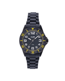 Club barneklokke med sort silikon rem (33mm)