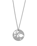 byBiehl Beautiful World halssmykke i sølv (80cm)