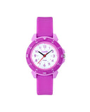 Club Sport barneklokke med lilla silikon rem (32mm)