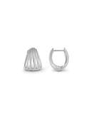 byBiehl Eleanor Click Hoops ørering i sølv (medium)