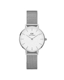 DW Classic Petite Melrose dameklokke i stål (28mm)