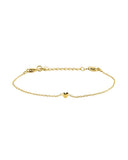Mockberg Sweetheart Gold Bracelet armbånd i gullfarget stål (medium)