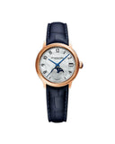 RW Maestro Månefase dameklokke med blå rem (34mm)