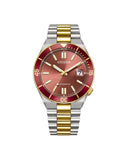 Citizen Tsuyosa Shore Automatic herreklokke i tofarget stål (40 mm)