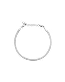 Mockberg Thin Snake armbånd i stål (medium)