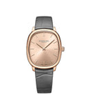 RW Toccata Heritage herreklokke med grå rem (33x38mm)