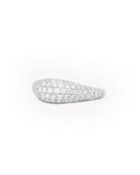 byBiehl Ocean Flow Sparkle sølv ring (str 60)