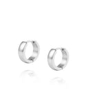 Mockberg Chunky Hoops øreringer i stål (medium)