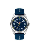 Gant Campus klokke med blå silikonrem (32mm)