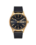 Nixon Sentry Solar herreklokke med sort rem (40mm)