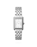 Mockberg Timeless Grand dameklokke i stål (23x31mm)