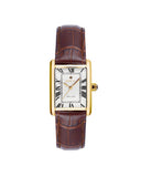 Gant Rhode Island Heritage dameklokke med brun rem (B 24mm)