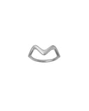 byBiehl Wave Small sølv ring (str 52)