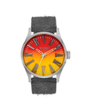 Nixon Sentry Leather Nirvana med grå rem (42mm)