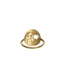 byBiehl Beautiful World gullforgylt sølv ring (str 52)