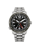 Citizen Sky Automatic GMT herreklokke i stål (44mm)