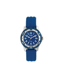 Club barneklokke med blå silikonrem (29mm)