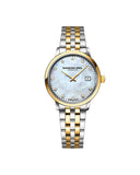 RW Toccata Diamonds dameklokke i tofarget stål (29mm)