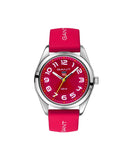 Gant Campus klokke med rød silikonrem (32mm)