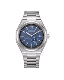 Citizen Supertitan Automatic herreklokke i titan med blå skive (40,5mm)
