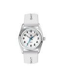 Gant Graduate barneklokke med hvit silikon rem (28mm)