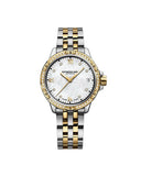 RW Tango Diamonds dameklokke i tofarget stål (30mm)