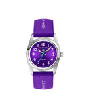 Gant Graduate barneklokke med lilla silikon rem (28mm)