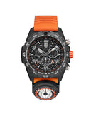 Luminox Bear Grylls Survival kronograf herreklokke med orange rem (45mm)