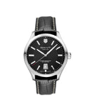 Gant Prestige 415 herreklokke med sort rem (41,5mm)