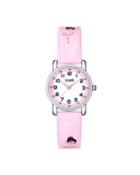 Club Ballerina barneklokke med rosa rem (27mm)