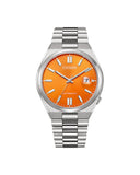 Citizen Tsuyosa Automatic herreklokke i stål, oransje  (40mm)